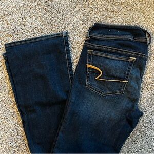 American Eagle Outfitters Dark Indigo Straight Leg Jeans